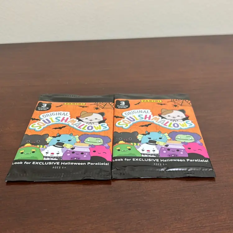2025 Panini Squishmallows Halloween trading card packs