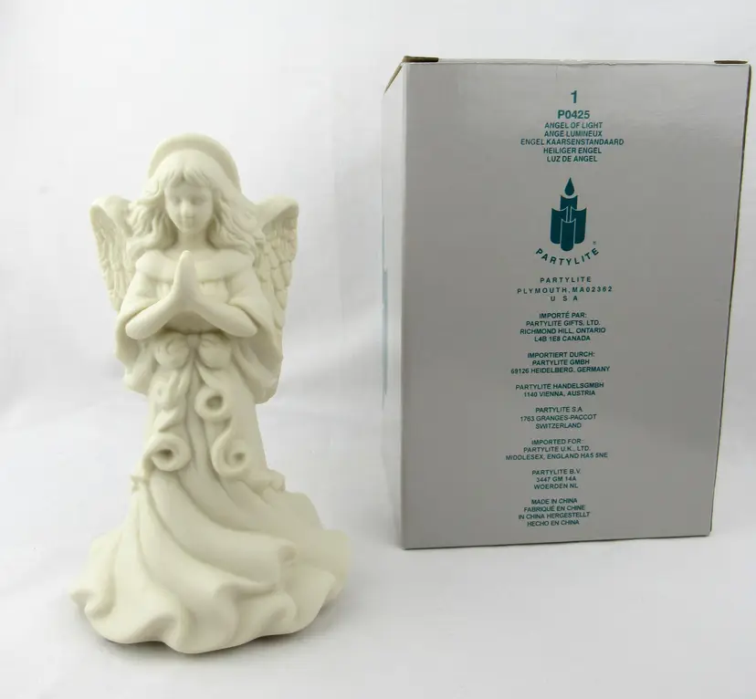 PartyLite Angel Of Light Taper Candle Holder P0425 w/Box EUC