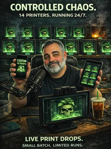 Mortal 3D Prints - Friday Night Live