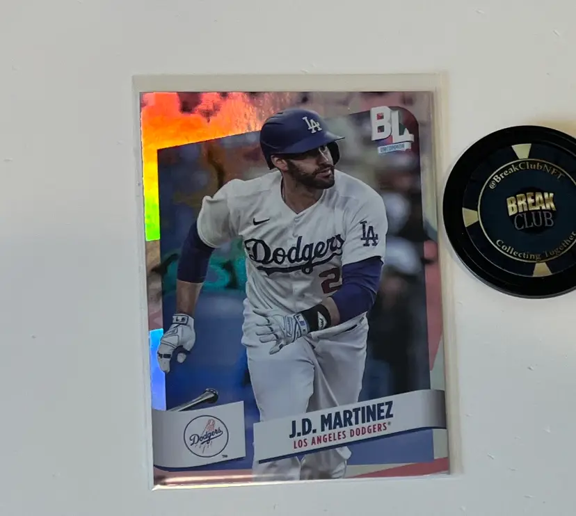 JD Martinez Uncommon Foil Los Angeles Dodgers
