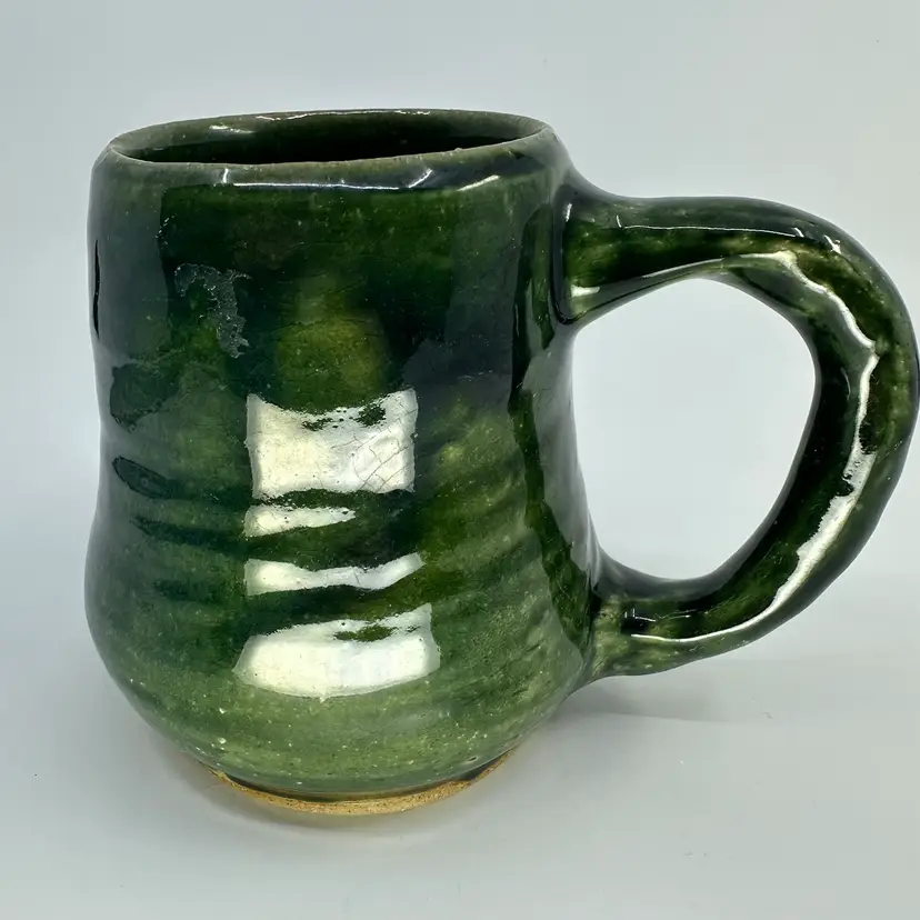 Studio Pottery Signed Coffee Mug