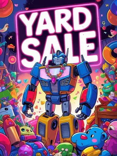 Yard Sale! It’s Gotta Go. Random Items