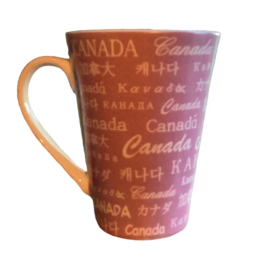 Multi-lingual CANADA Tall Mug