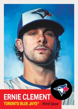 Ernie Clement - 2025 MLB Living Set® - Card 889 - PR: TBD