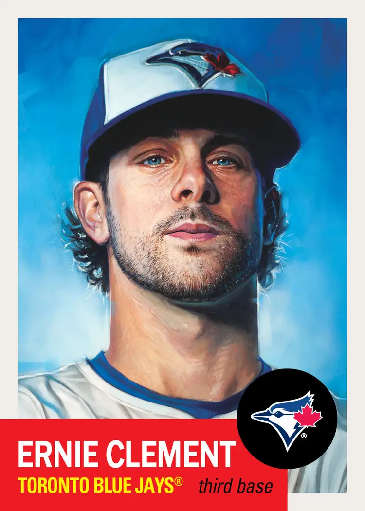 Ernie Clement - 2025 MLB Living Set® - Card 889 - PR: TBD