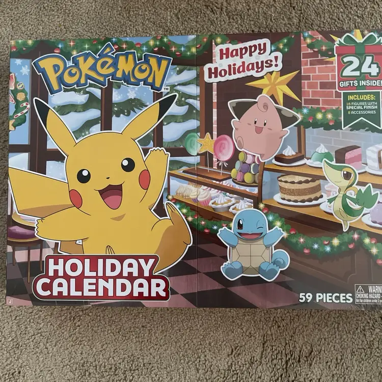 Holiday Advent Calendar 59 Pieces