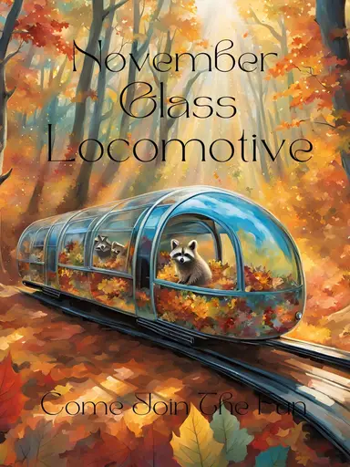 Glass Locomotive With HiddenHouseStore