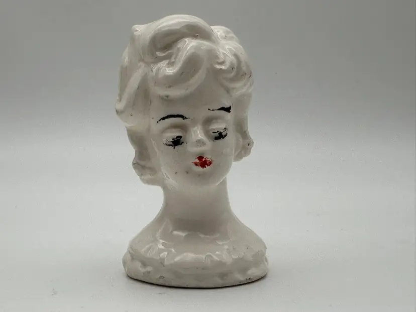 Vintage Japanese Head Vase - Miniature