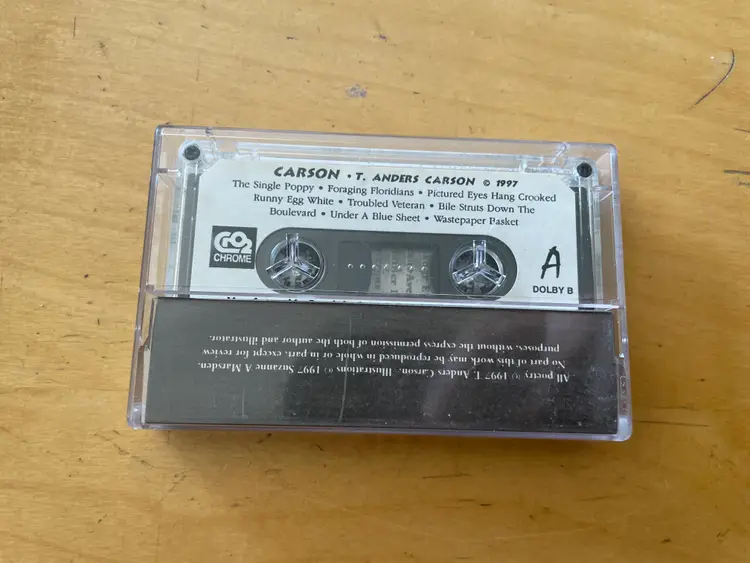 T Anders Carson Cassette Tape 1997