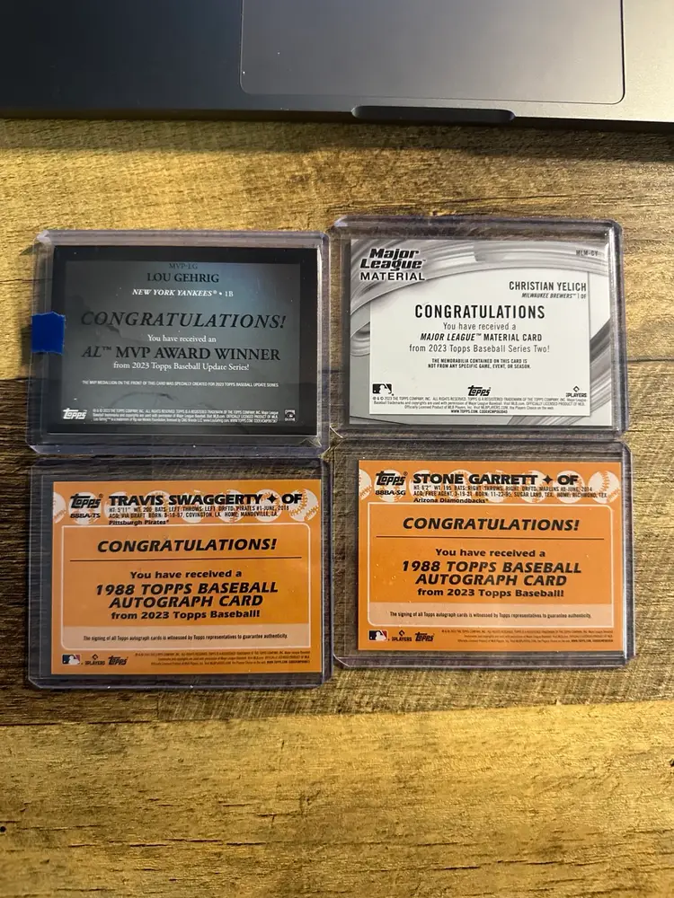 Topps Auto/Insert LOT