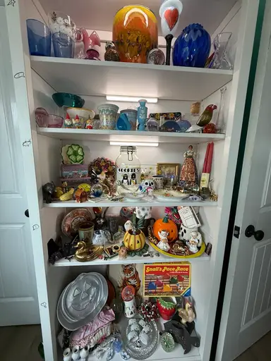 Variety Shop Shelves & A Halloween Shelf W/MoonskyVintage