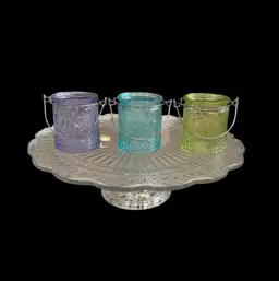 Glass Votive Buckets