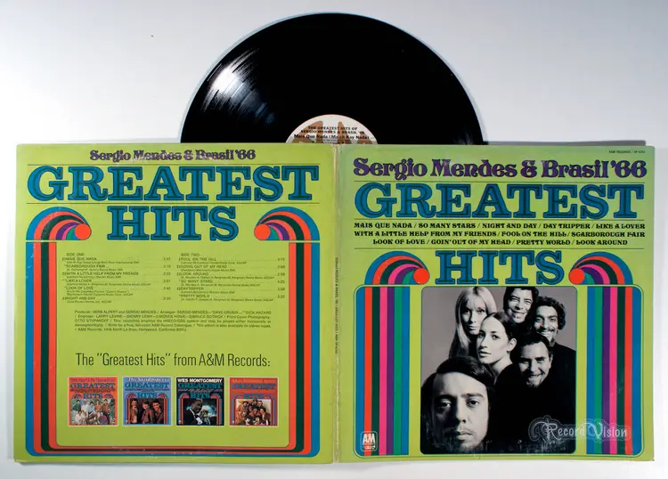 Sergio Mendes and Brasil '66 - Greatest Hits (1970) Vinyl LP • & Best of