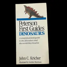 1990 Peterson First Guide Dinosaurs By John C. Kricher