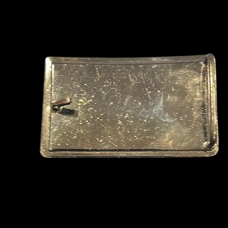 Vintage Belt Buckle Silver Tone