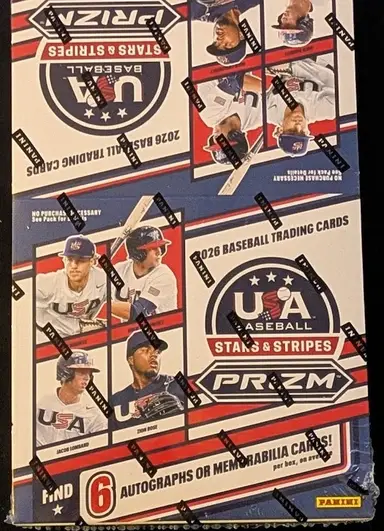 S6E13 - 2026 Panini Stars & Stripes Prizm USA Baseball Treasure Hunt