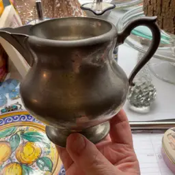 Pewter Creamer