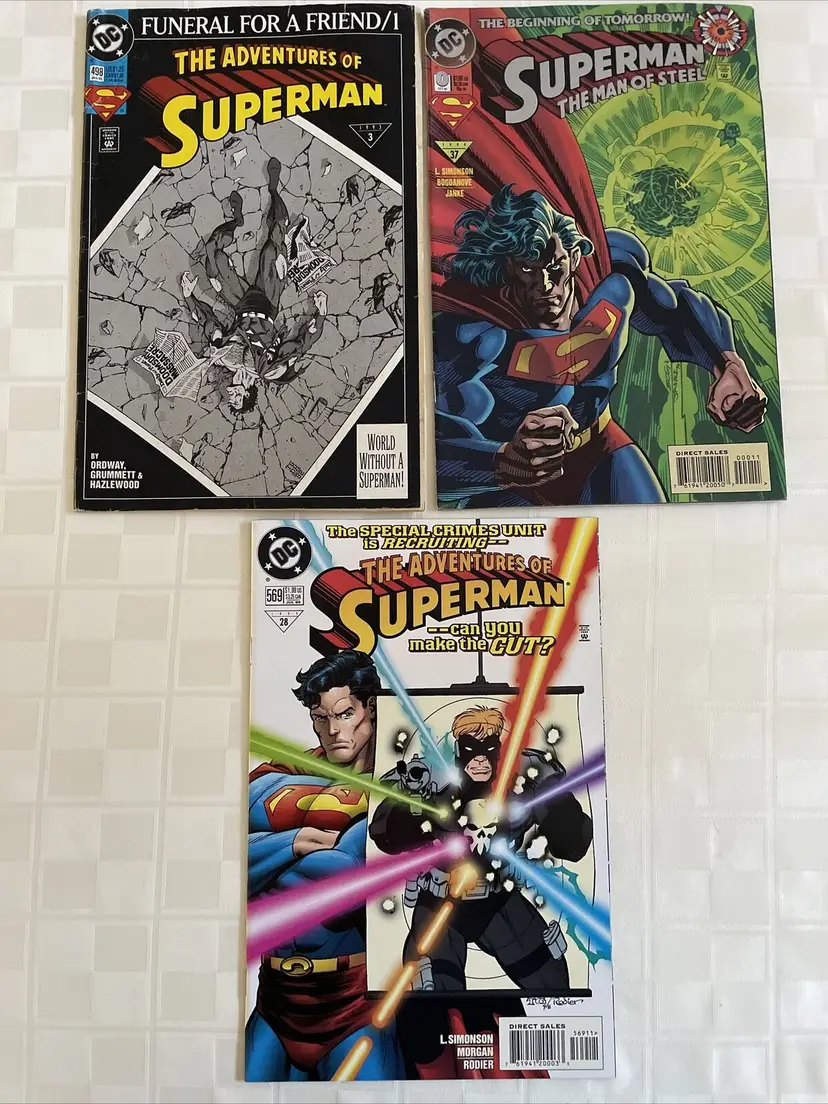 Superman Man Of Steel 0 Adventures Of Superman 498 569 DC Comics