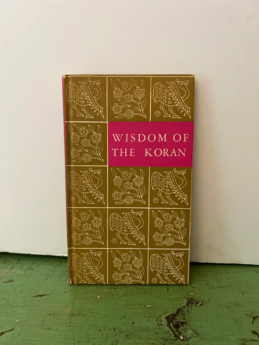 Wisdom of the Koran. 1966 Peter Pauper Press. Vintage Mid Century Book