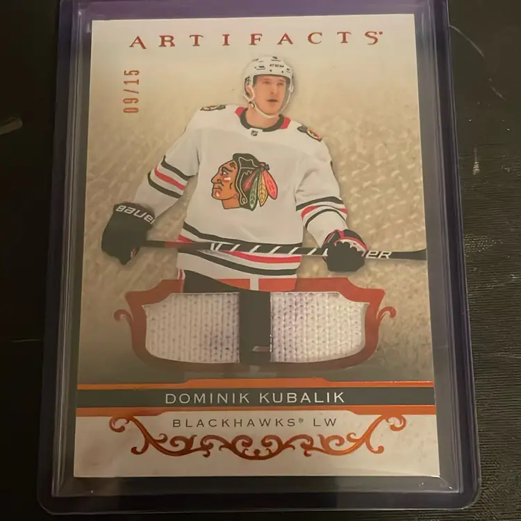 Dominik Kubalik Artifacts Double Patch 09/15 