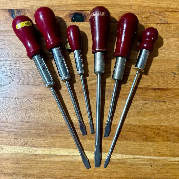Ratcheting Screwdriver Collection - Yankee, Witherby, Speedrill, General