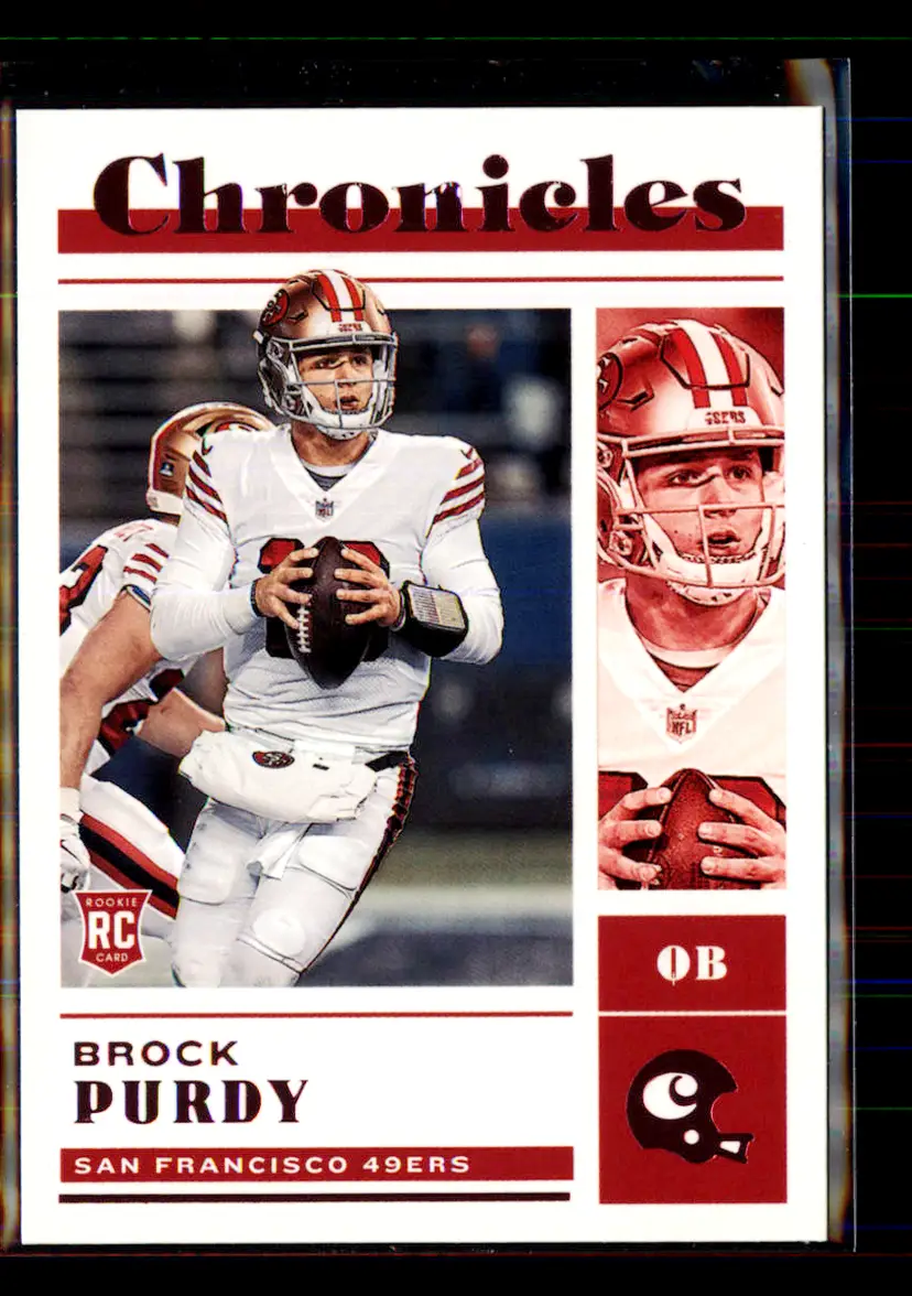 Brock Purdy 2022 Panini Chronicles Pink #41 - (113) - San Francisco 49ers