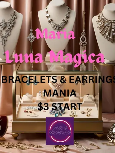 Bracelets And Earrings Mania $3 Start