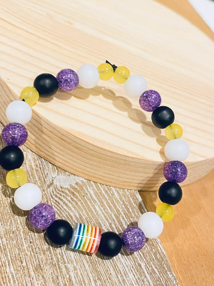 Non Binary Pride Bracelet 🏳️‍🌈