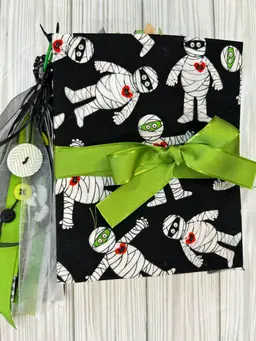 Halloween Junk Journal With Dangle