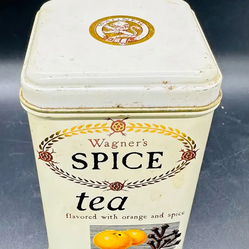 74. VTG tin of Wagner's Spice Tea