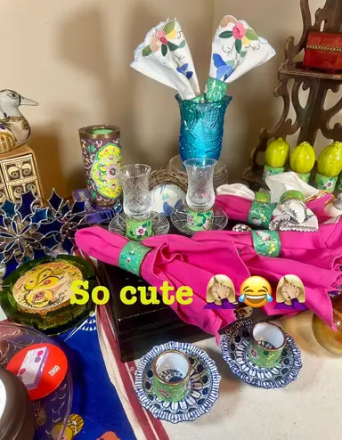 Napkin Rings Sun Catchers Swung Vases Cloisonne MCM Glassware ❤️💕❤️💕