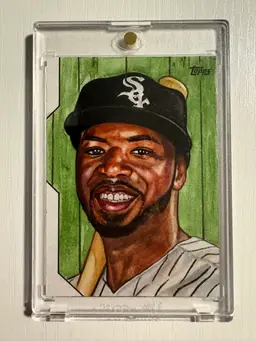 2020 Topps Baseball Eloy Jimenez Sketch Card 1/1! Chicago White Sox