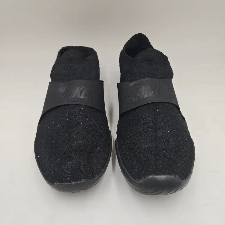 NikeLab City Knife 3 Flyknit Women 9 Black 896284-001 Shoes Work Out Laceless