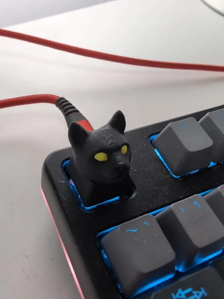 Cat Head Artisan Keycap