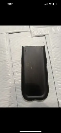 Texas Instruments TI-84 Plus C Ti 89 Graphing Calculator Cover ONLY Tested Black