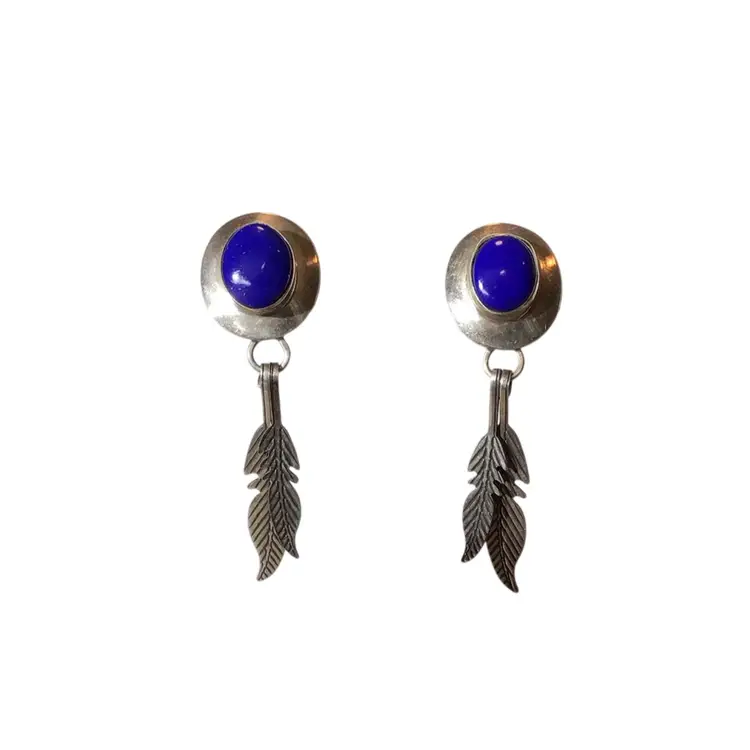 Sterling & Lapis Lazuli Earrings
