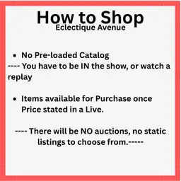 000- SHOPPING - SHIPPING EXPLAINED - Eclectique Avenue ( Djilly)