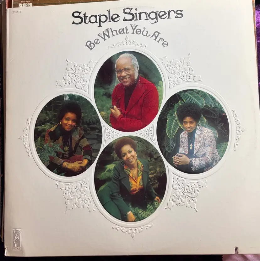 Vintage Record Vinyl - Staple Singers Album “Be What You Are” - See Condition Below