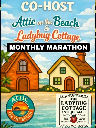 🐞🐬 10hrs MARATHON Ladybug Cottage & Attic on the Beach 🐬🐞