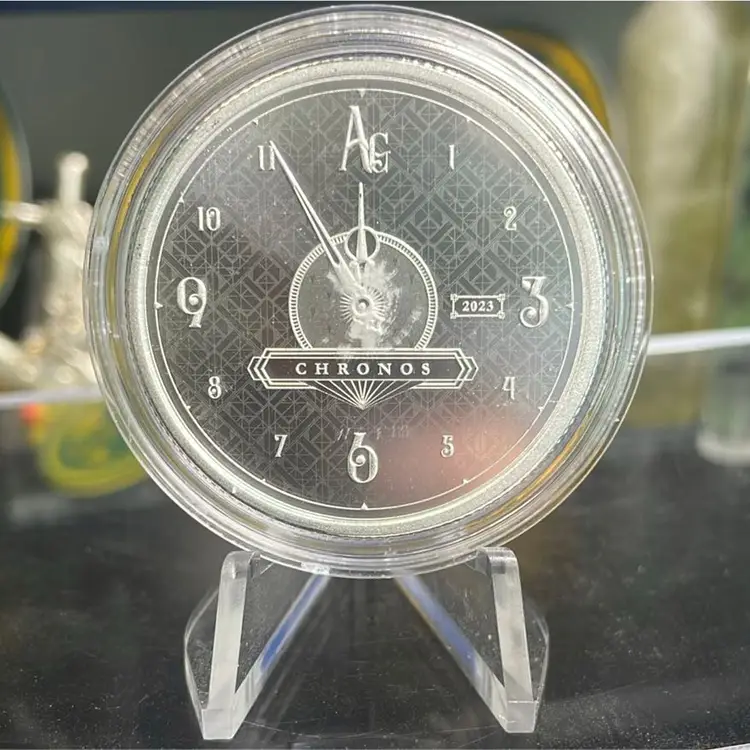 2023 Silver 1 oz Niue Chronos BU Coin