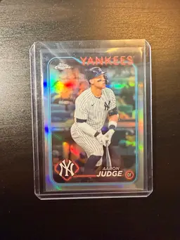 Aaron Judge 2024 Topps Chrome Refractor