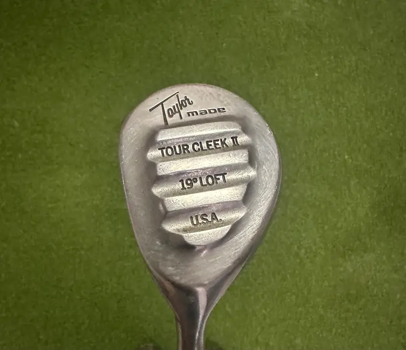 LH Taylormade Pittsburgh Persimmon Tour Cleek 2 19*