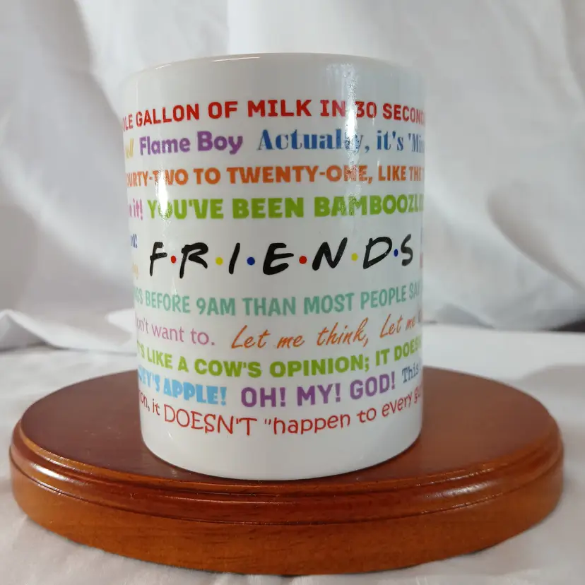 "Friends" Quotes Coffee Mug
