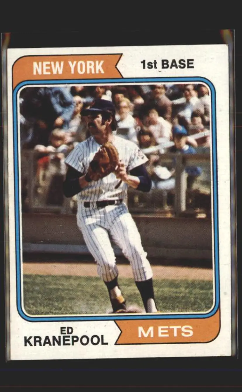 1974 Topps #561 Ed Kranepool - (pk5) - New York Mets
