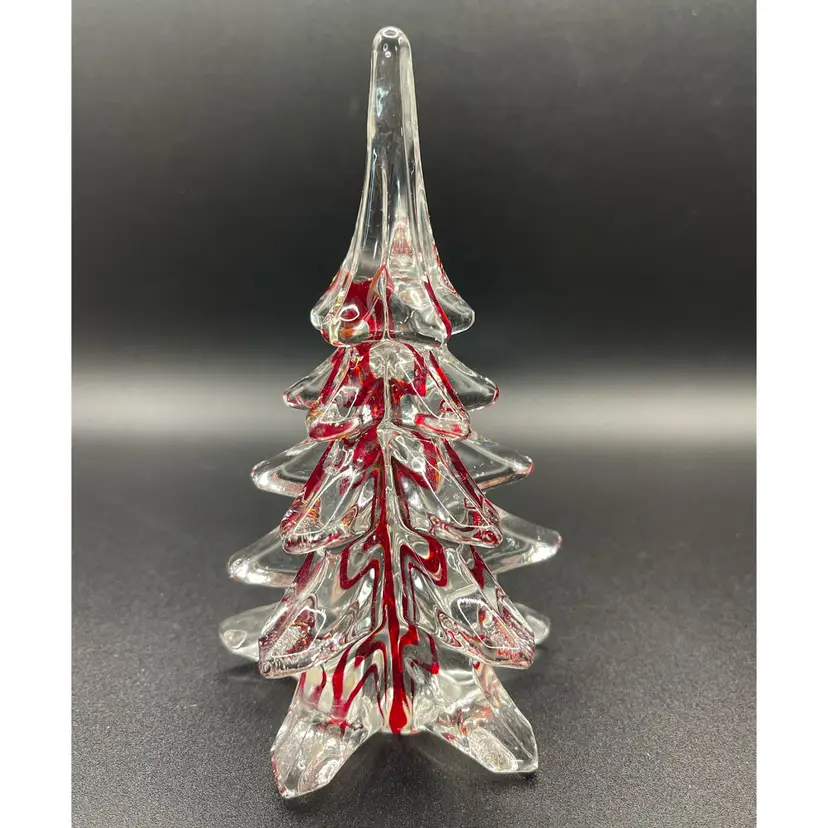 Vintage Sylvestri Art Glass Tree
