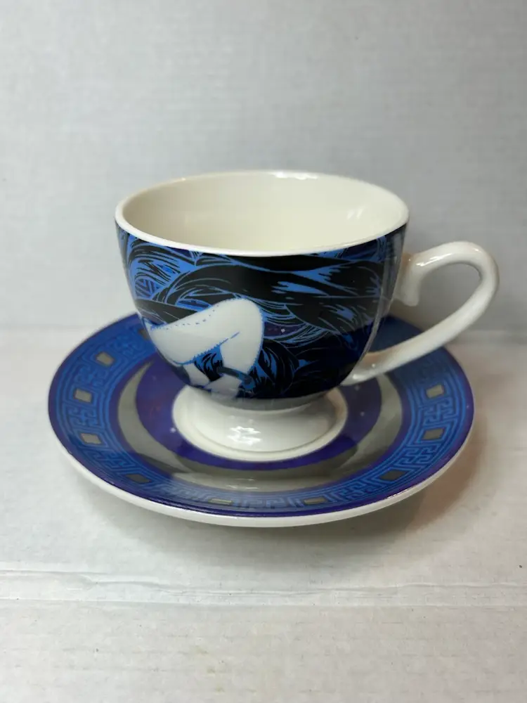 Illumicrate Nyx Goddess Of Night Collectible Tea Cup and Saucer