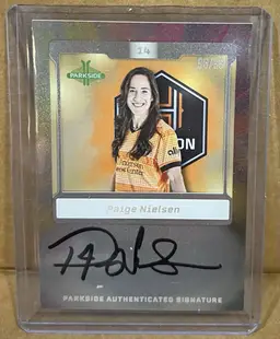 2025 Parkside NWSL Vol 1 Paige Nielsen /99 Signature Series