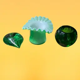 10. Green with envy.