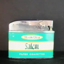 Vintage Crown Salem Cigarette Lighter Tobacco Advertising