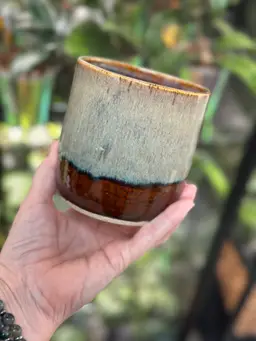 #04 Handmade pot, no drainage 3.75 inch